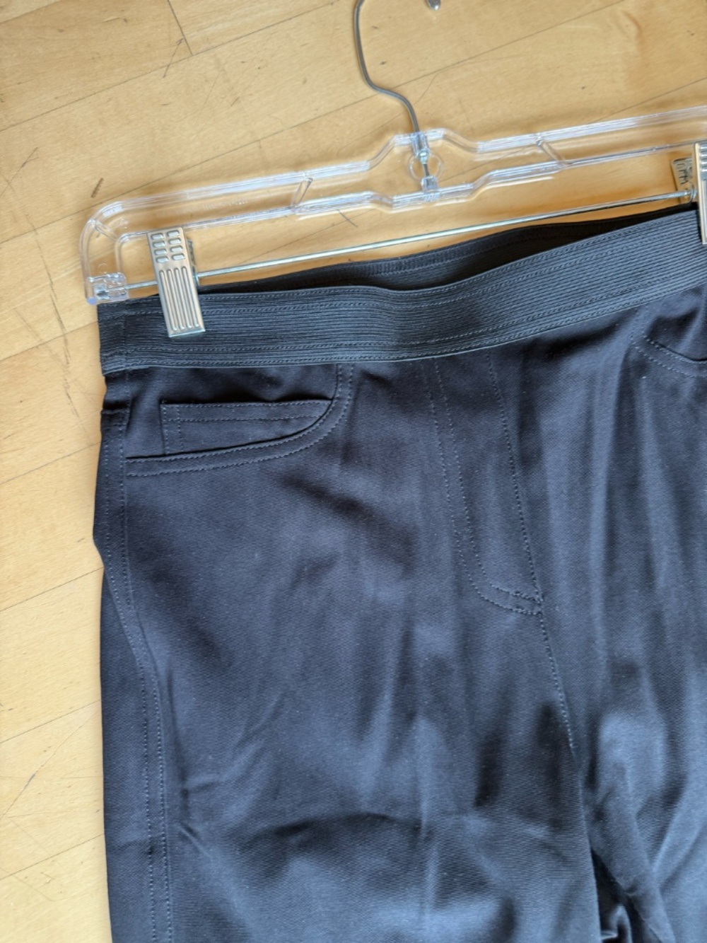 Peace Of Cloth Black pullon pant, S, CB2824 - Picture 3 of 5